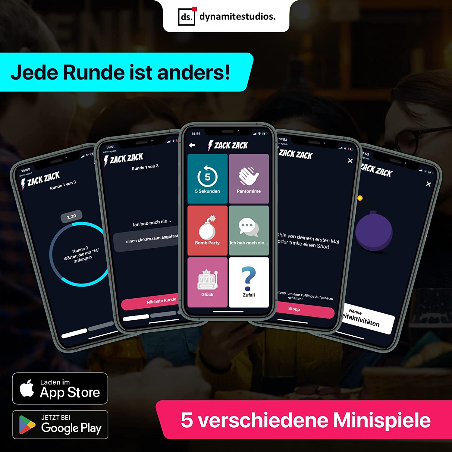 Zack Zack Kartenspiel