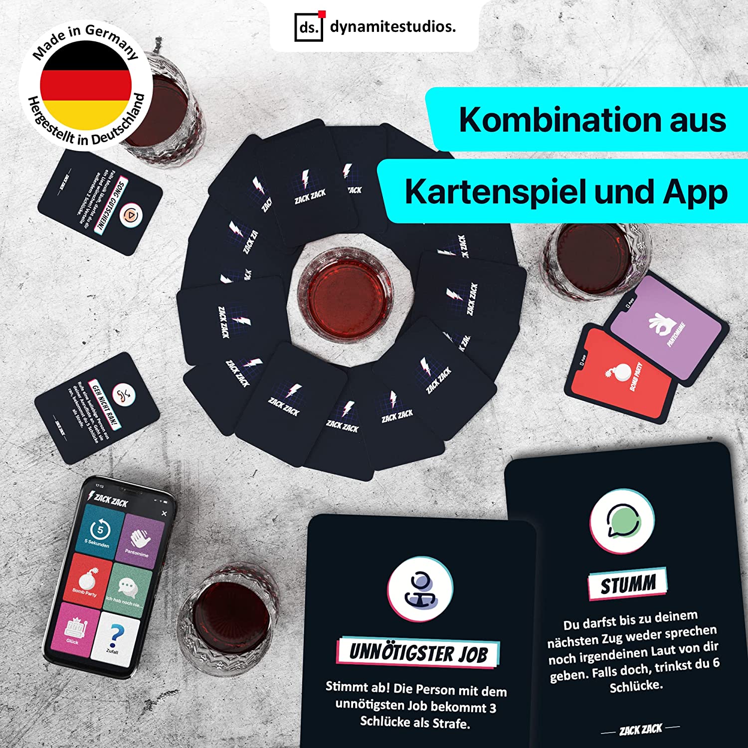 Zack Zack Kartenspiel