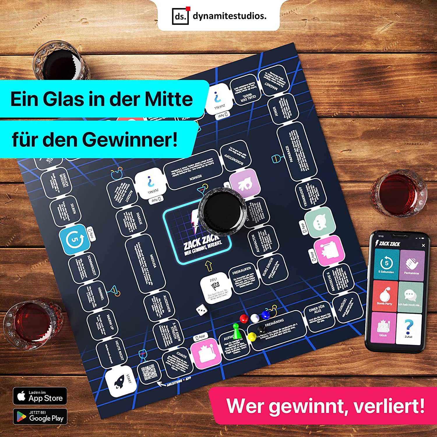 Zack Zack Brettspiel